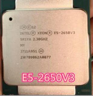 Intel E5-2650 V3 E5-2650v3 E5 2650 V3 Cpu Processor 22 Nm 2.3ghz Ten ...