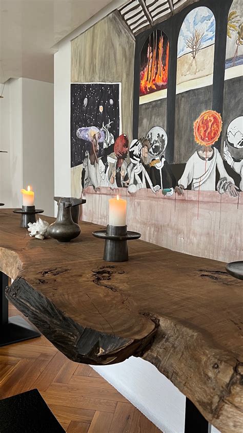 The Last Supper by Scarlett Rouge | Milan Design Week 2023 - vosgesparis