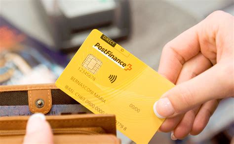 konten und karten von postfinance die post