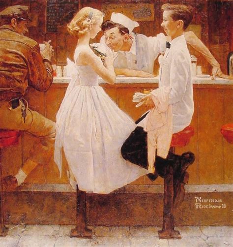Норман Роквелл. После выпускного вечера | Norman rockwell paintings ...
