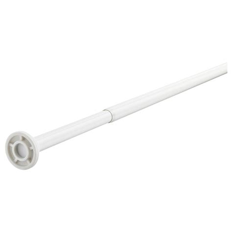 BOTAREN White Extendable Shower Curtain Rod 120-200 cm - IKEA | Shower ...
