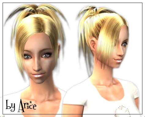 Mod The Sims - **UPDATE** rosesims hair - hairpin removed