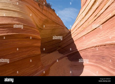 famous rock formation  wave arizonausa stock photo alamy