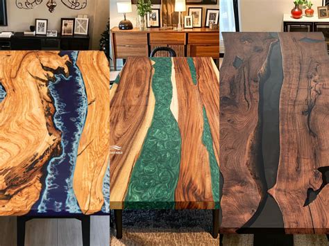 Why Blue, Green, and Black Epoxy Resin Tables Dominate the Market