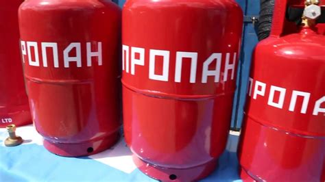 Баллон 5 литров газовый пропановый с вентилем - YouTube