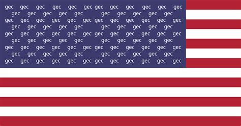 Flag of the United States but instead of the 50 stars there are 100