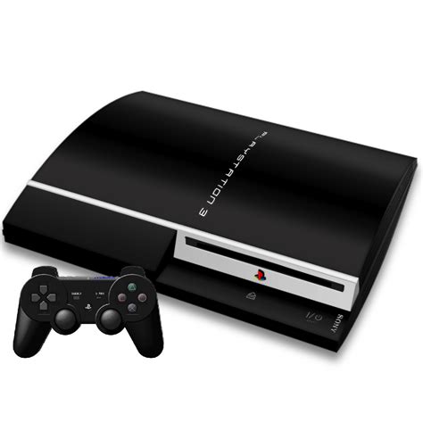 Sony PlayStation 3 PS3 Piano Black Fat Console Bundle (3rd party contr