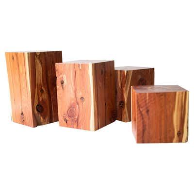 Modern Wood Side Tables For Sale at 1stDibs