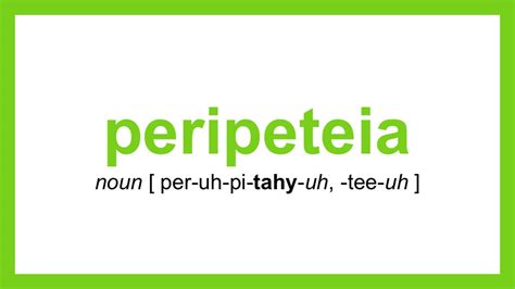 Word of the Day - peripeteia | Dictionary.com