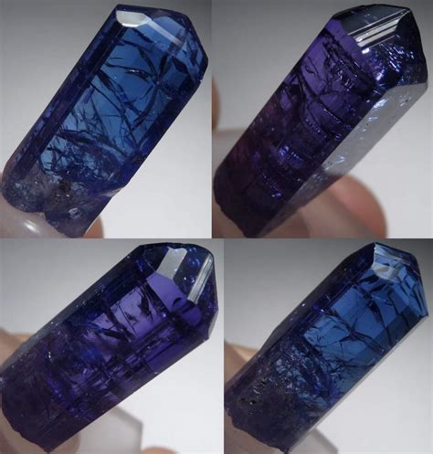 TANSANIT Kristall (29cts) Tanzanit / Rough Tanzanite Crystal, Tansania ...