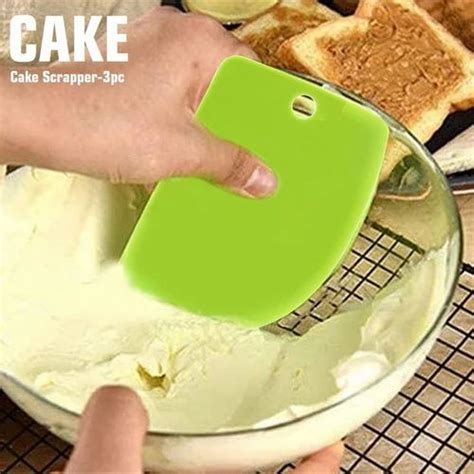 acrylic rectangular  pc cake scraper  bakery  piece  mumbai