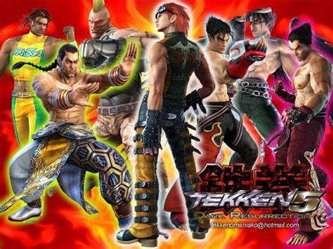 Runkle blog: tekken 5 characters