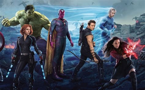 Avengers Age Of Ultron Hawkeye And Black Widow