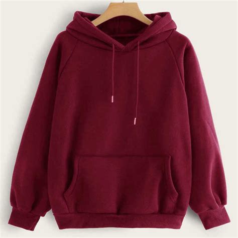 Maroon Hoodies Wholesale Custom High Quality Breathable Hoodie Customized Logo - Unikaas.com