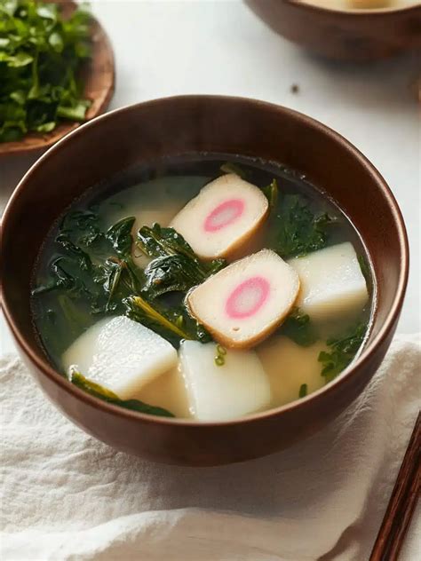 delicious ozoni  year mochi soup  cozy celebrations janet recipe