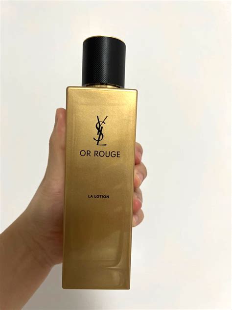 ysl la lotion beauty personal care face face care  carousell