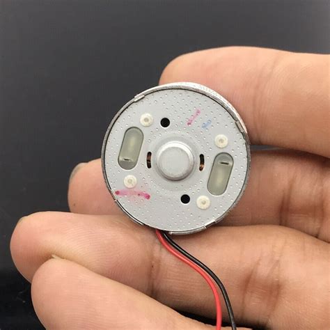 RF-300C-11440 DC 3V 3.7V 5V 6V D/V 5.0 Mini Round 24mm Motor for CD DVD ...