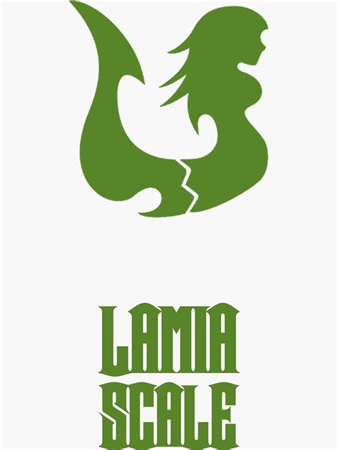 "Lamia Scale" Sticker by itinkerbell115 | Redbubble