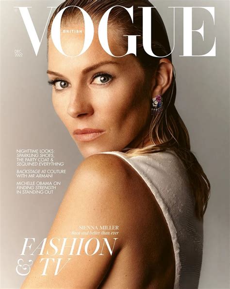 Sienna Miller - Vogue UK: The TV Issue December 2022 • CelebMafia