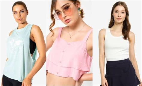 jenis tank top  bisa kamu pakai sehari hari dailysia