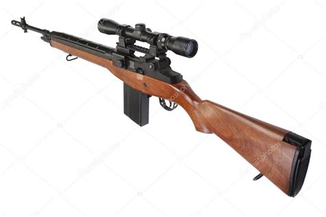 Sniper rifle M14 Stock Photo by ©zim90 80424956