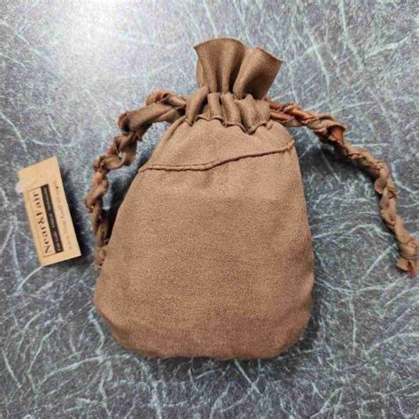 Anglo-Saxon Runes: In Faux Suede Drawstring Pouch | Fair Trade | Near ...