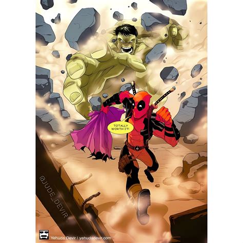 Kong - Totally worth it#L#deadpool . . Credit: OWNER #hulk #funny #