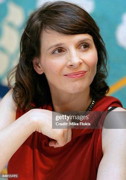 Juliette Binoche Launches Portraits In Eyes Photos and Premium High Res ...