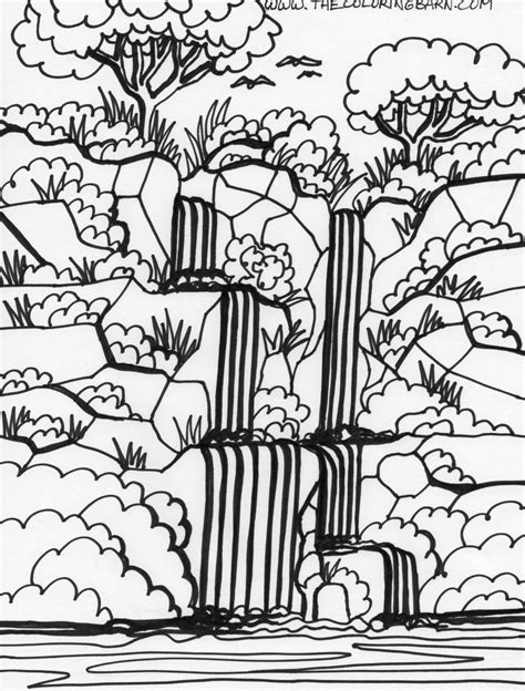 Jungle Coloring Pages (28) - Coloringkids.org