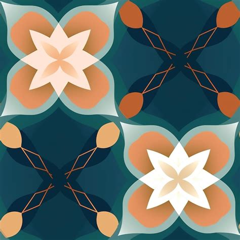 Premium AI Image | geometric pattern design