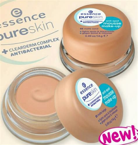 Тональный мусс для лица Essence Pureskin anti-spot mousse make-up | отзывы