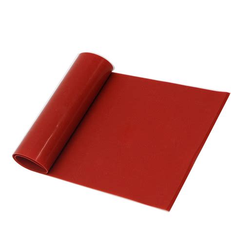 Red High Temp Gasket Material Temperature Resistant Silicone Rubber