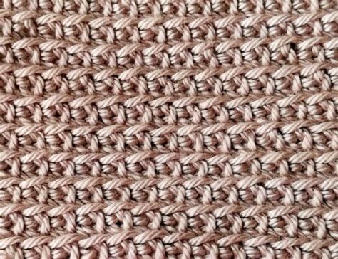 single crochet  loop  sc blo nordic hook  crochet