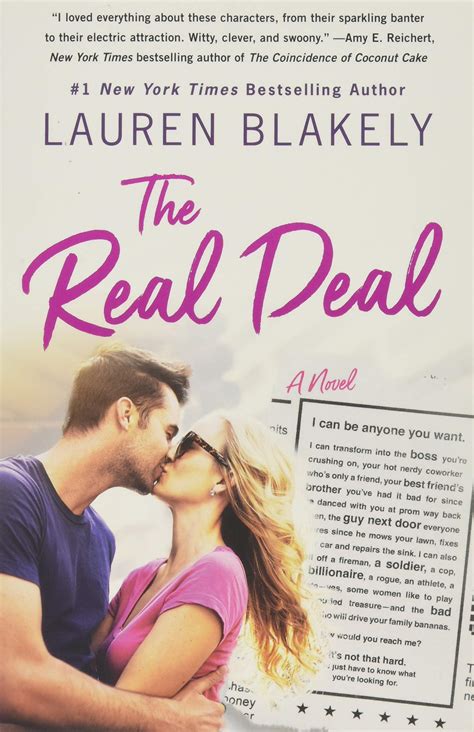 THE REAL DEAL by Lauren Blakely | Stacy Alesi's BookBitch.com™