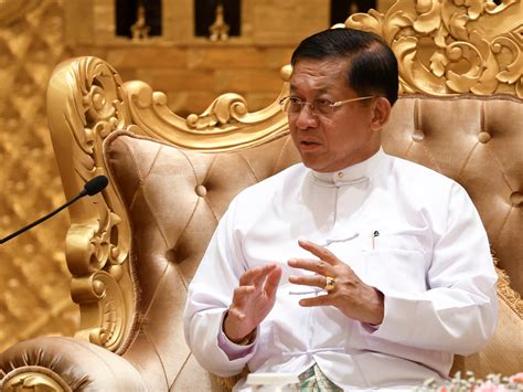 Myanmar’s Min Aung Hlaing meets Putin for first time since coup ...