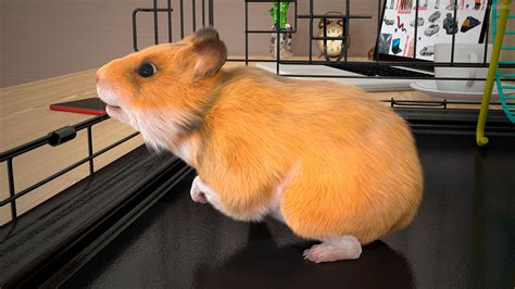 Short Haired Golden Hamster 3D Model $129 - .max - Free3D