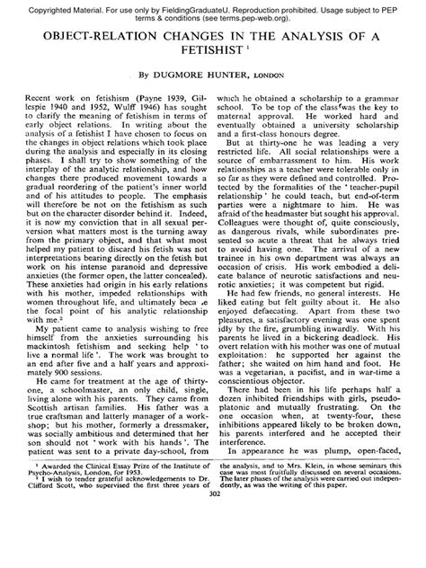 A fetishist | Download Free PDF | Sexual Fetishism | Grief