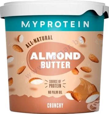 МАЙПРОТЕИН БАДЕМОВО МАСЛО КРЪНЧИ 1 кг (MYPROTEIN ALMOND BUTTER CRUNCHY ...