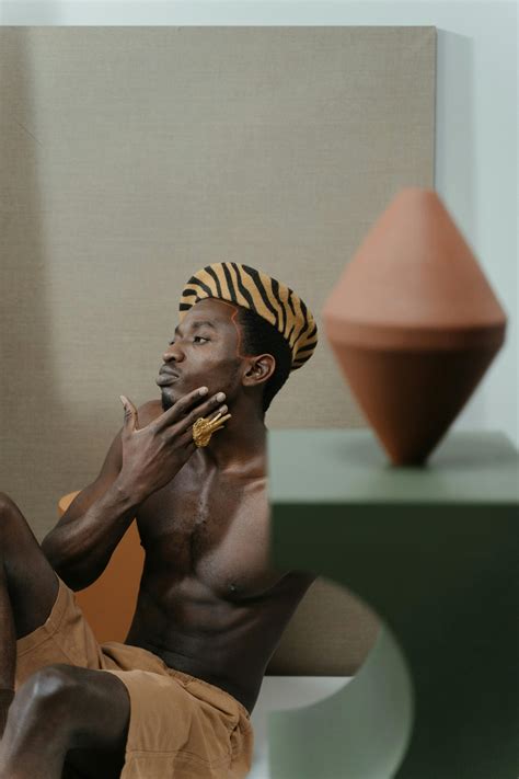 Men in Underwear Posing on Black Background · Free Stock Photo