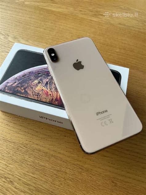 Parduodamas Apple iPhone Xs Max Gold 256gb - Skelbiu.lt