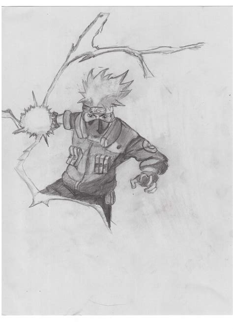 Kakashi Drawing by ilka104 - DragoArt