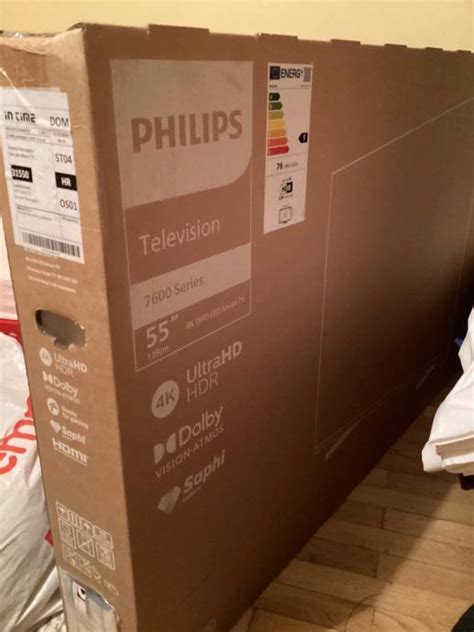 Philips TV - 4K UHD LED SMART 55 PUS 7657/12