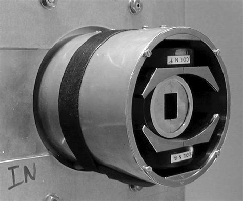 view   optimized  nutator showing  curved polar pieces