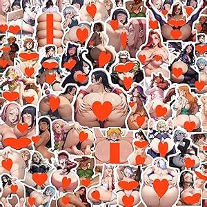Amazon.com: Sexy Anime Stickers for Adults - 48pcs hentaii Stickers