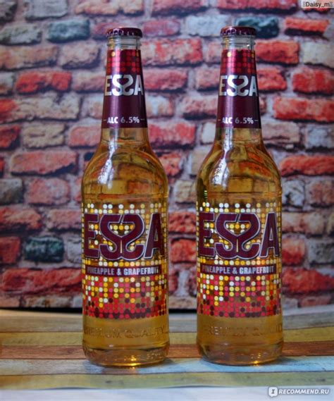 Essa (Эсса) пиво: сколько градусов, крепость, состав, вкусы ...
