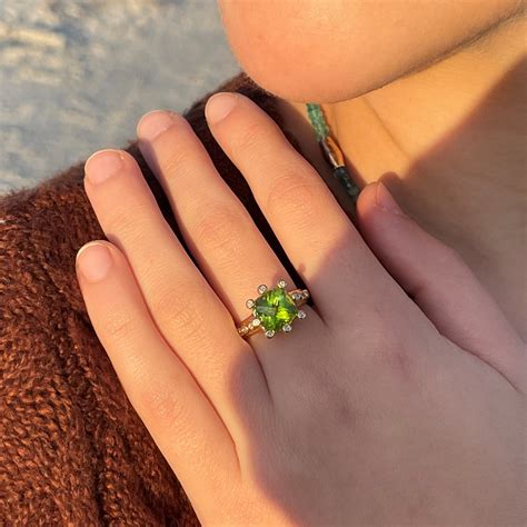 Peridot Rings