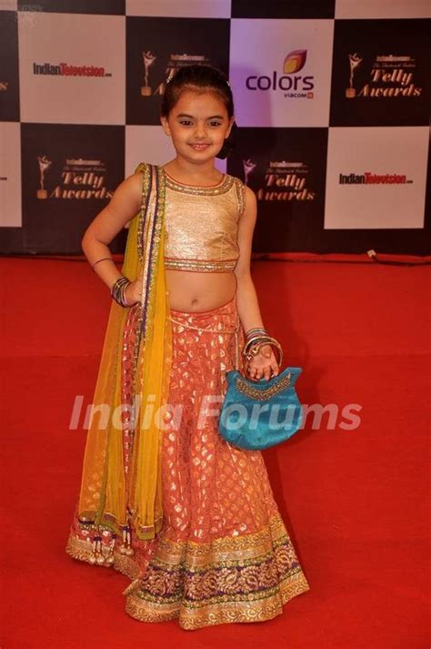 Ruhanika Dhawan at the Indian Telly Awards Media