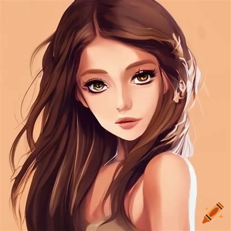 art girl  brown hair   art  hsr  honkai star