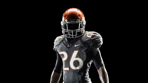 University of Miami unveils new football uniform designs