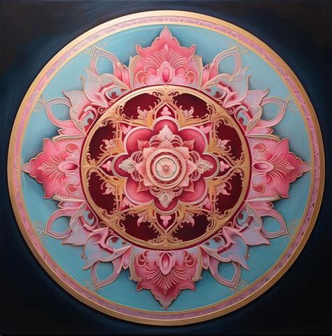 Premium AI Image | Mandala Art Mandala An Ancient Tibetan Design With A ...